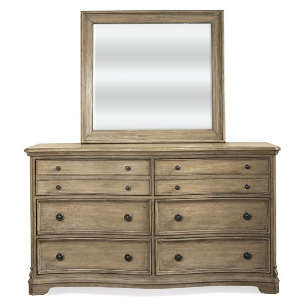 CORINNE SIX DRAWER DRESSER-Dressers-Leahyco