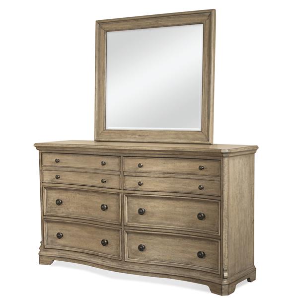 CORINNE SIX DRAWER DRESSER-Dressers-Leahyco