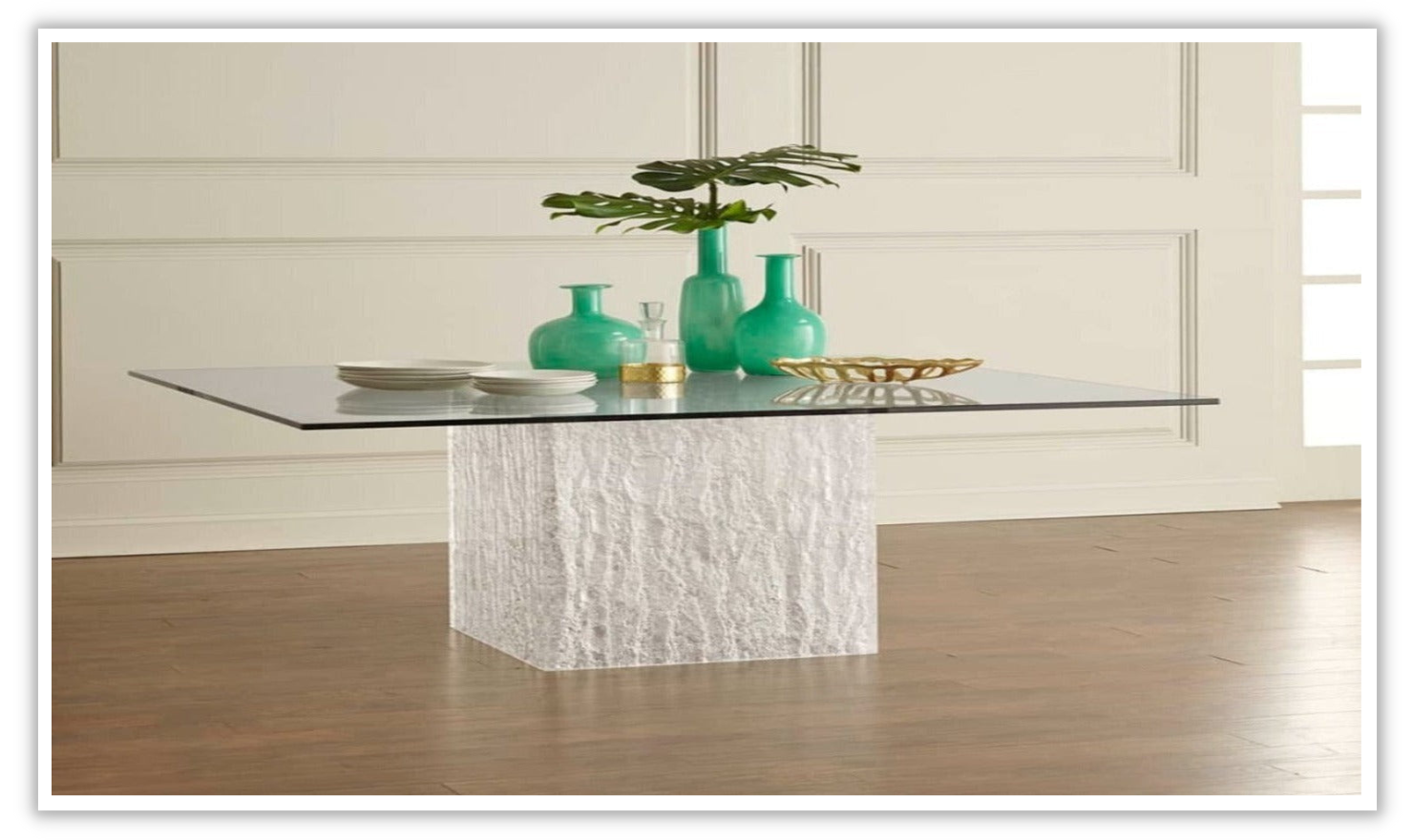 Arctic Dining Table-Dining Tables-Leahyco