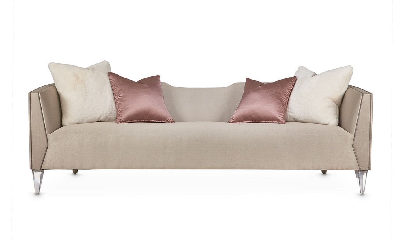 Linea Matching Sofa Metallic SilverMist