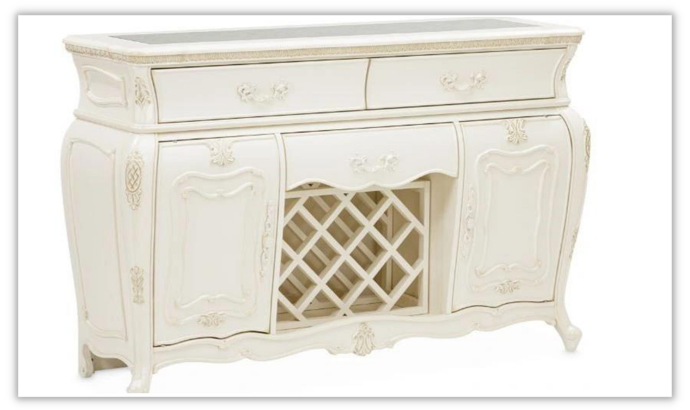 Lavelle Rectangle Sideboard in Beige