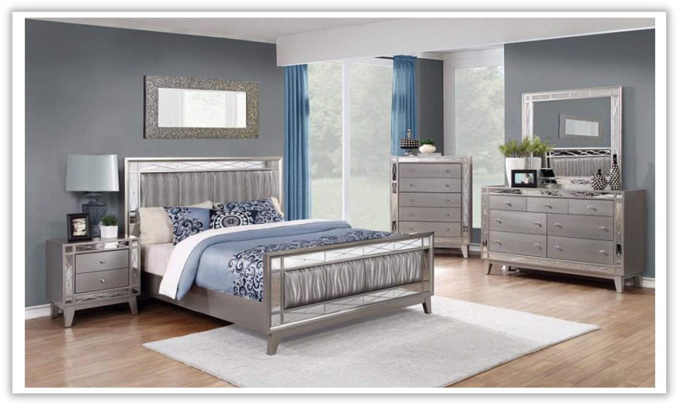 Leighton Bedroom Set - Brown