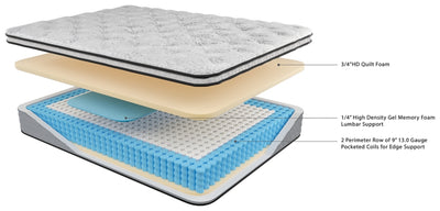 Chime Hybrid Mattress-Mattresses-Leahyco