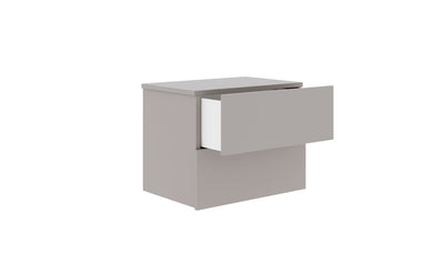 Ayla nightstand in high gloss