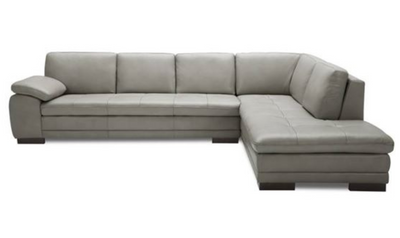 Ava Italian Leather Sectional Sofa-Sectional Sofas-Leahyco