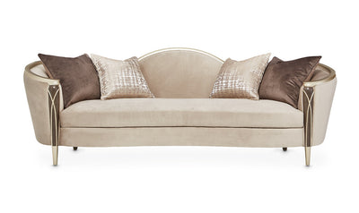 Villa Fabric Sofa with Curvy Arms