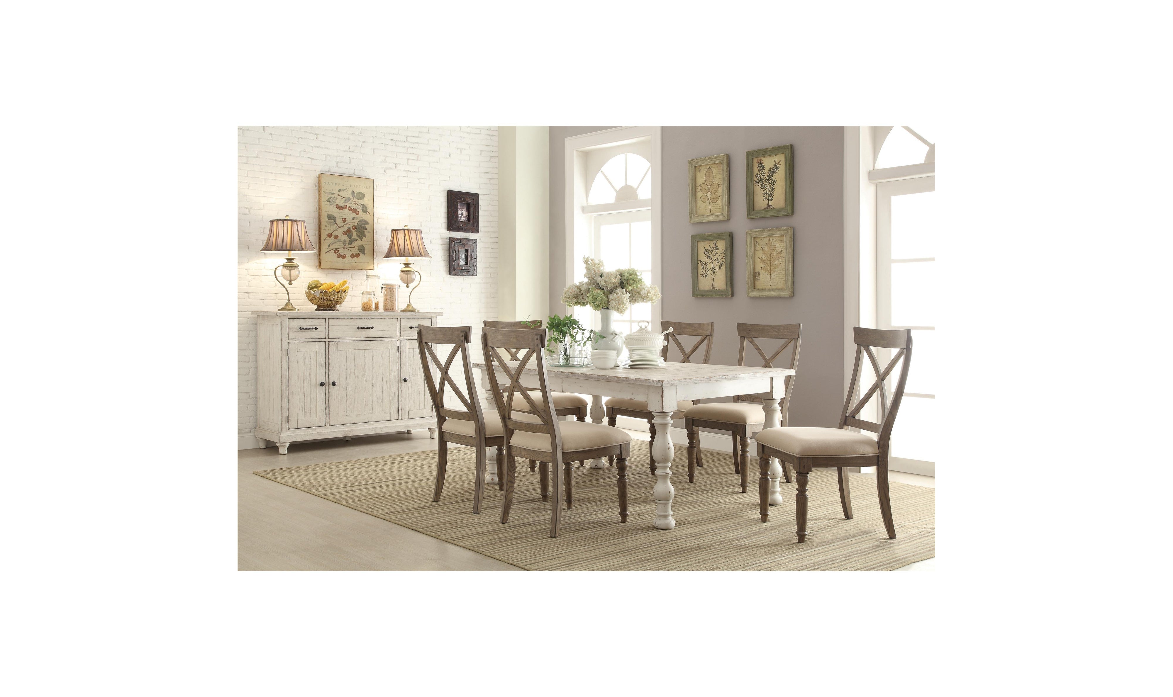 Aberdeen Rect Dining Table Set-Dining Sets-Leahyco