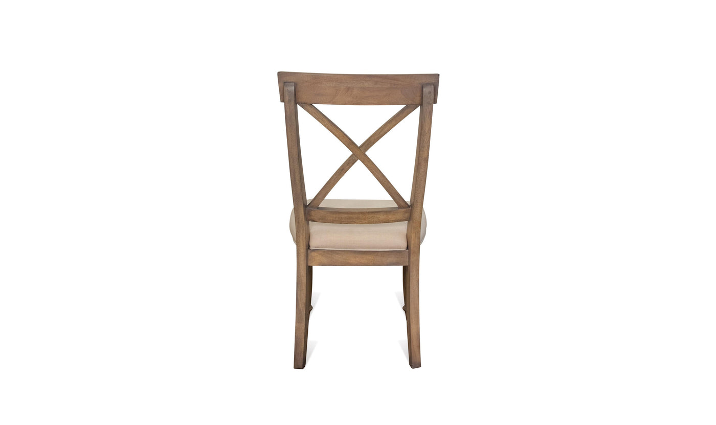 Aberdeen X-back Uph Side Chair 2in-Dining Side Chairs-Leahyco