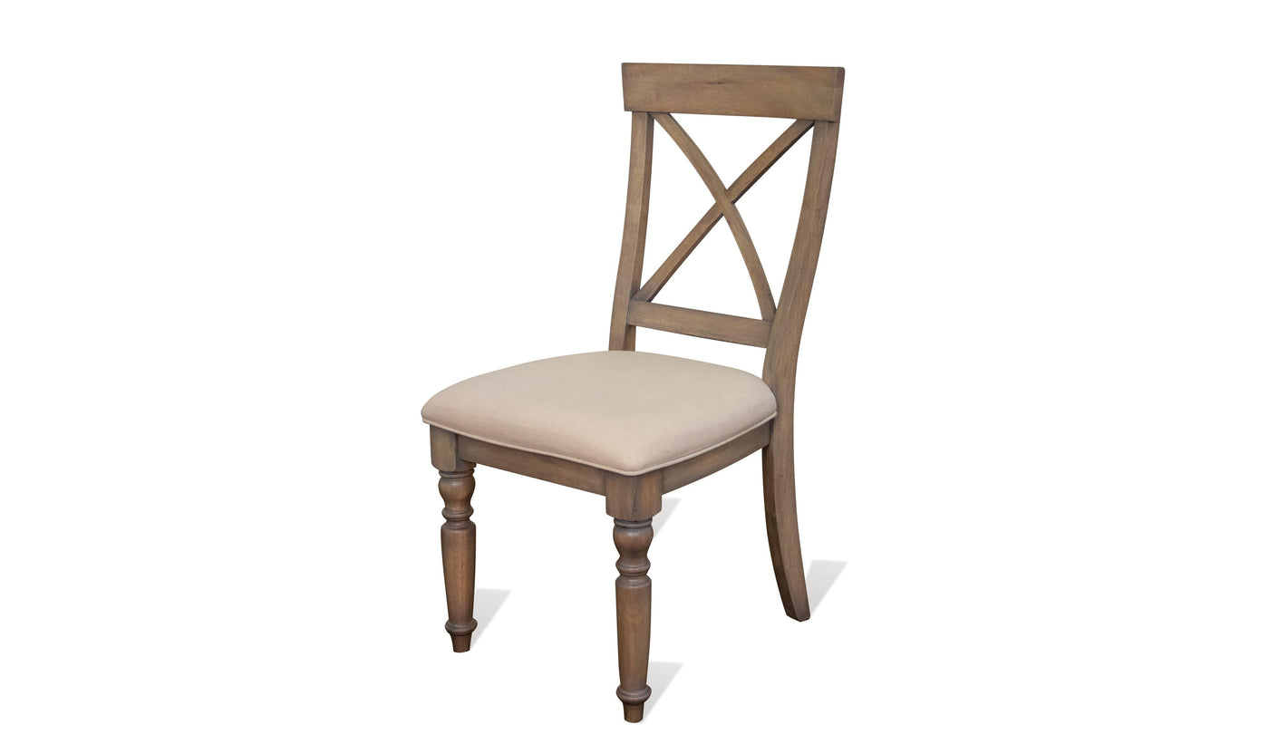 Aberdeen X-back Uph Side Chair 2in-Dining Side Chairs-Leahyco