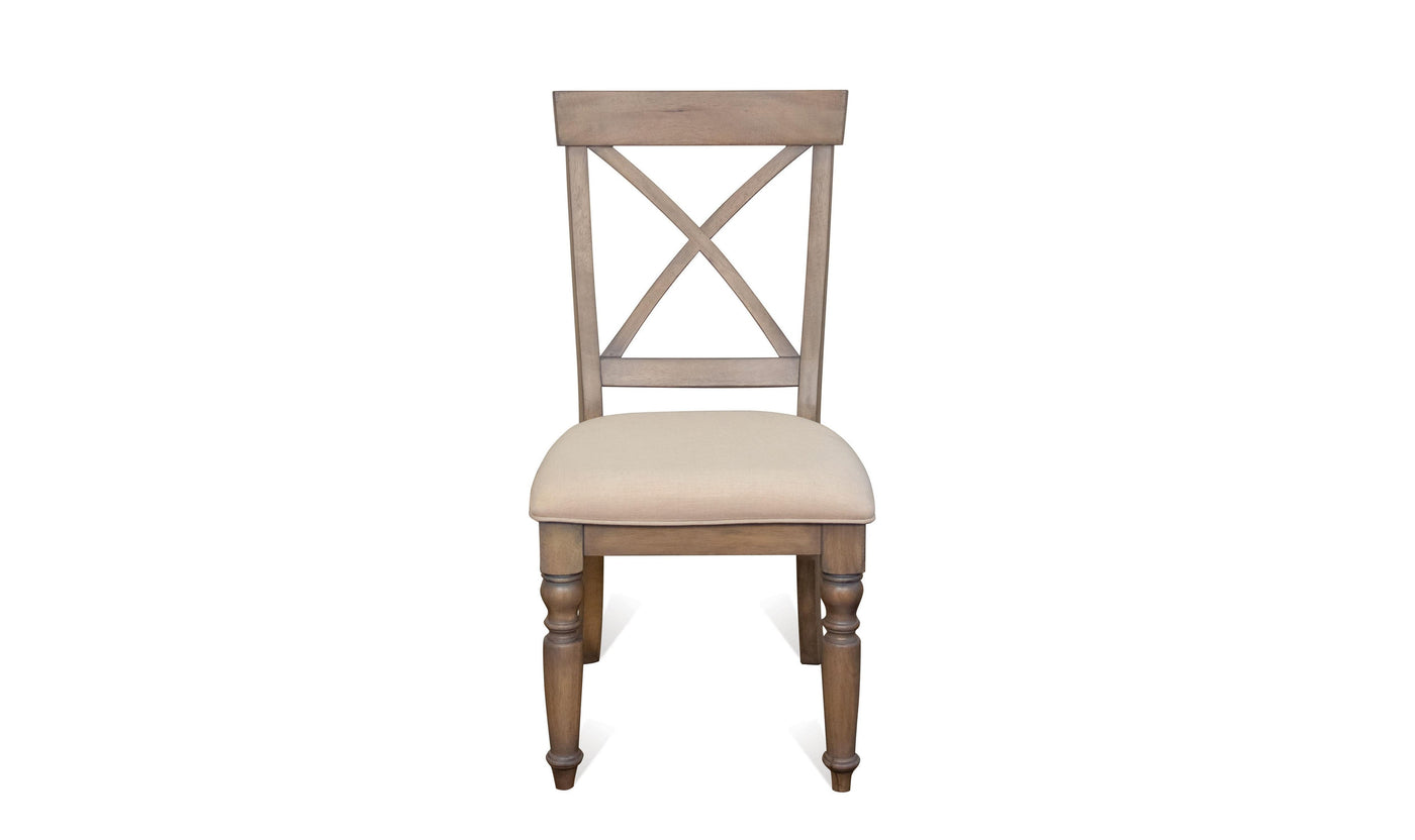 Aberdeen X-back Uph Side Chair 2in-Dining Side Chairs-Leahyco