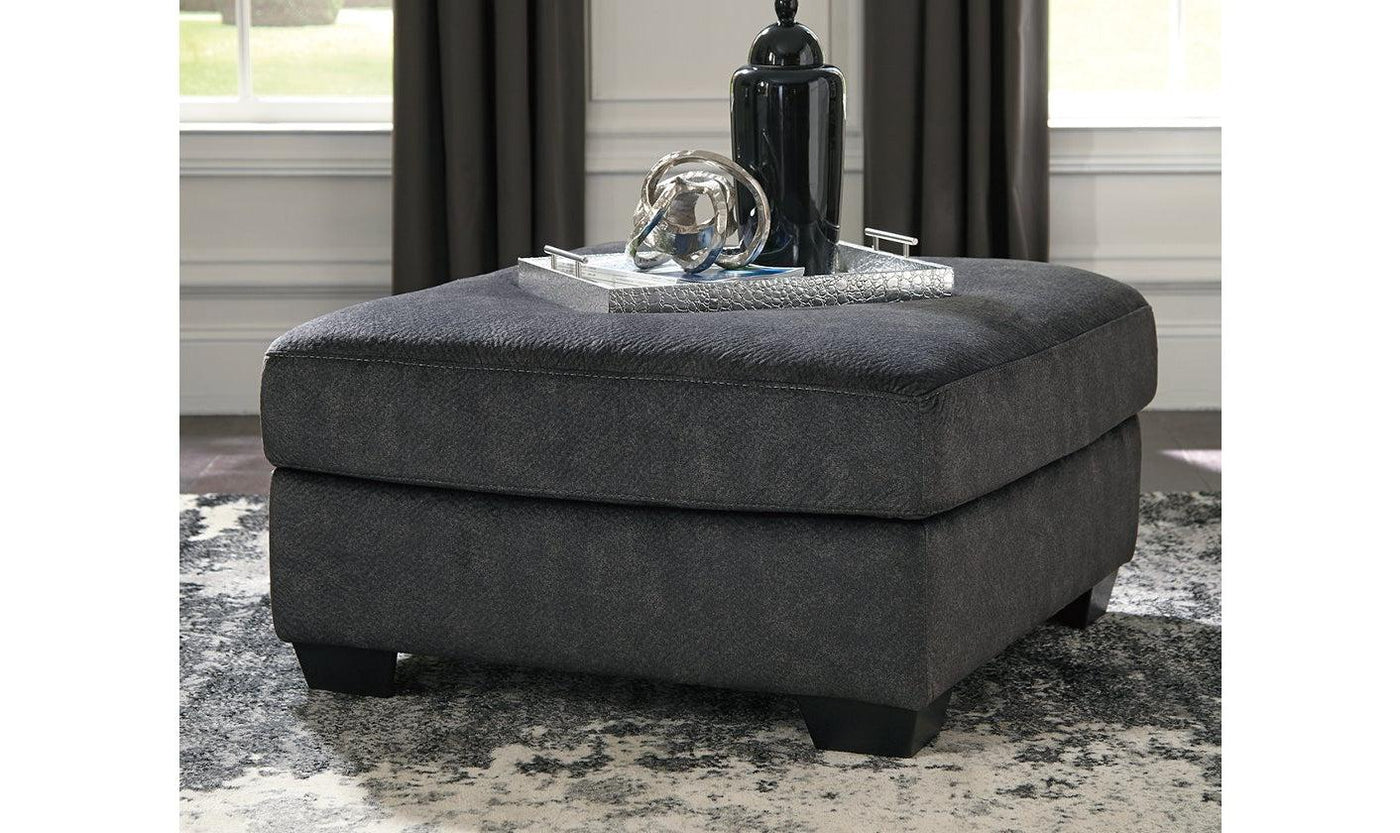 Accrington Oversized Accent Ottoman-Ottomans-Leahyco