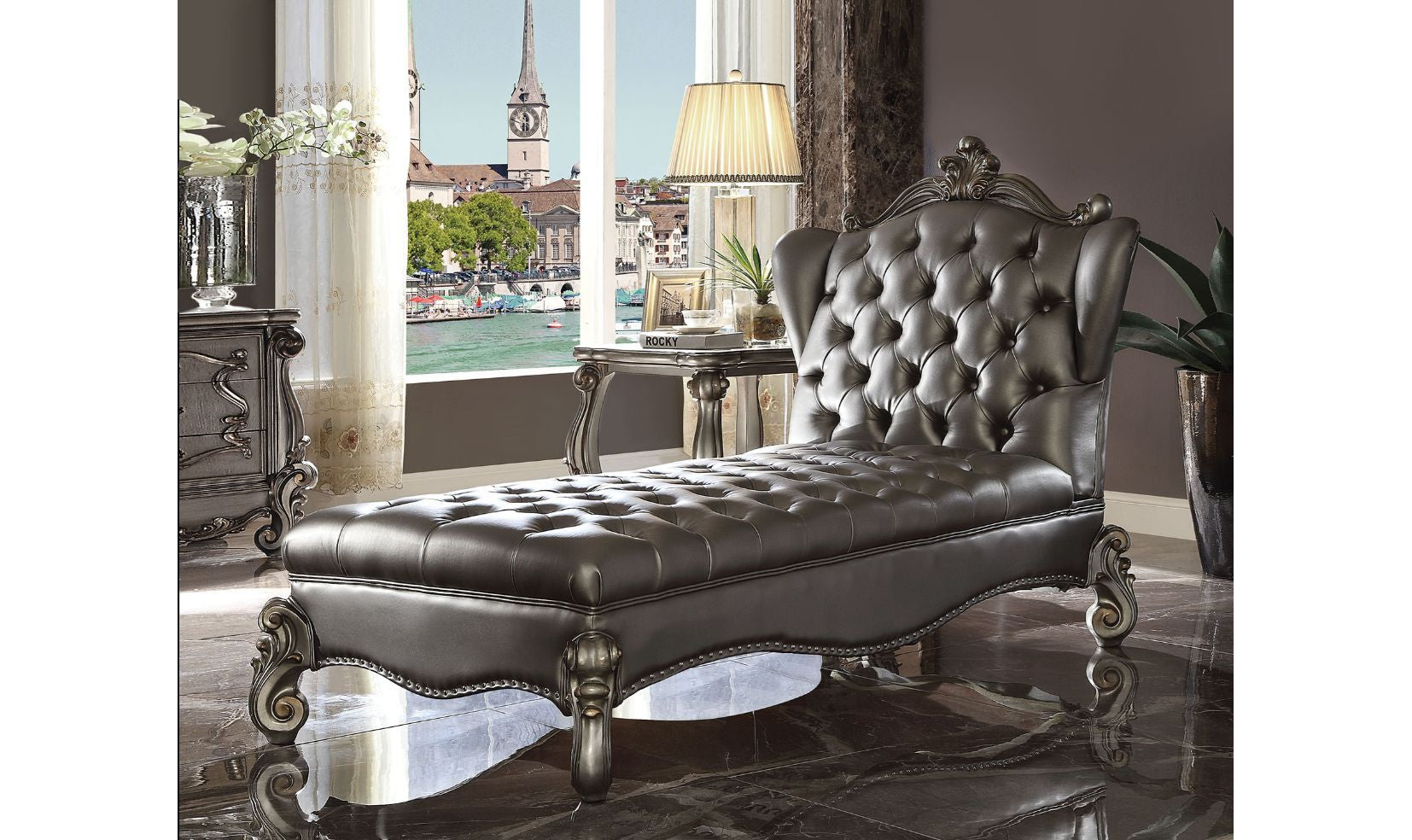 Acme Versailles Eastern Chaise-Chaises-Leahyco