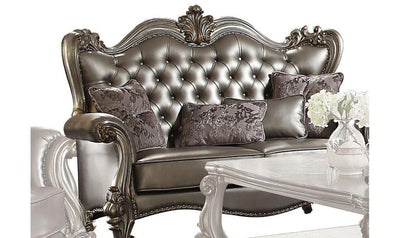 Acme Versailles Eastern Loveseat with 4 Pillows-Loveseats-Leahyco