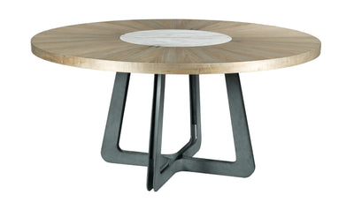 AD MODERN SYNERGY CONCENTRIC ROUND DINING TABLE COMPLETE-Dining Tables-Leahyco