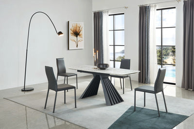 Adola Extendable Dining Table-Dining Tables-Leahyco