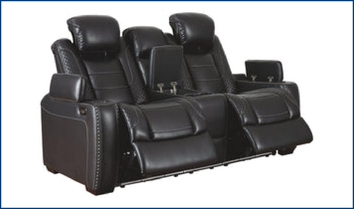 Adonia Power Reclining Loveseat-Loveseats-Leahyco