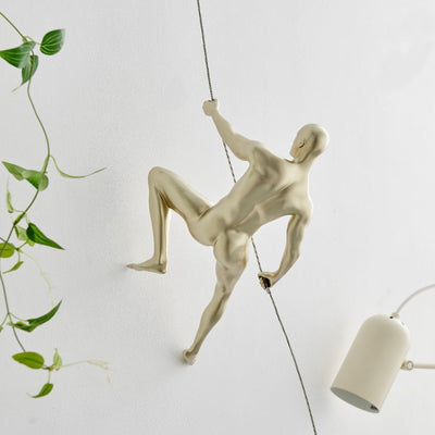 Modern Wall Sculpture Climbing Set