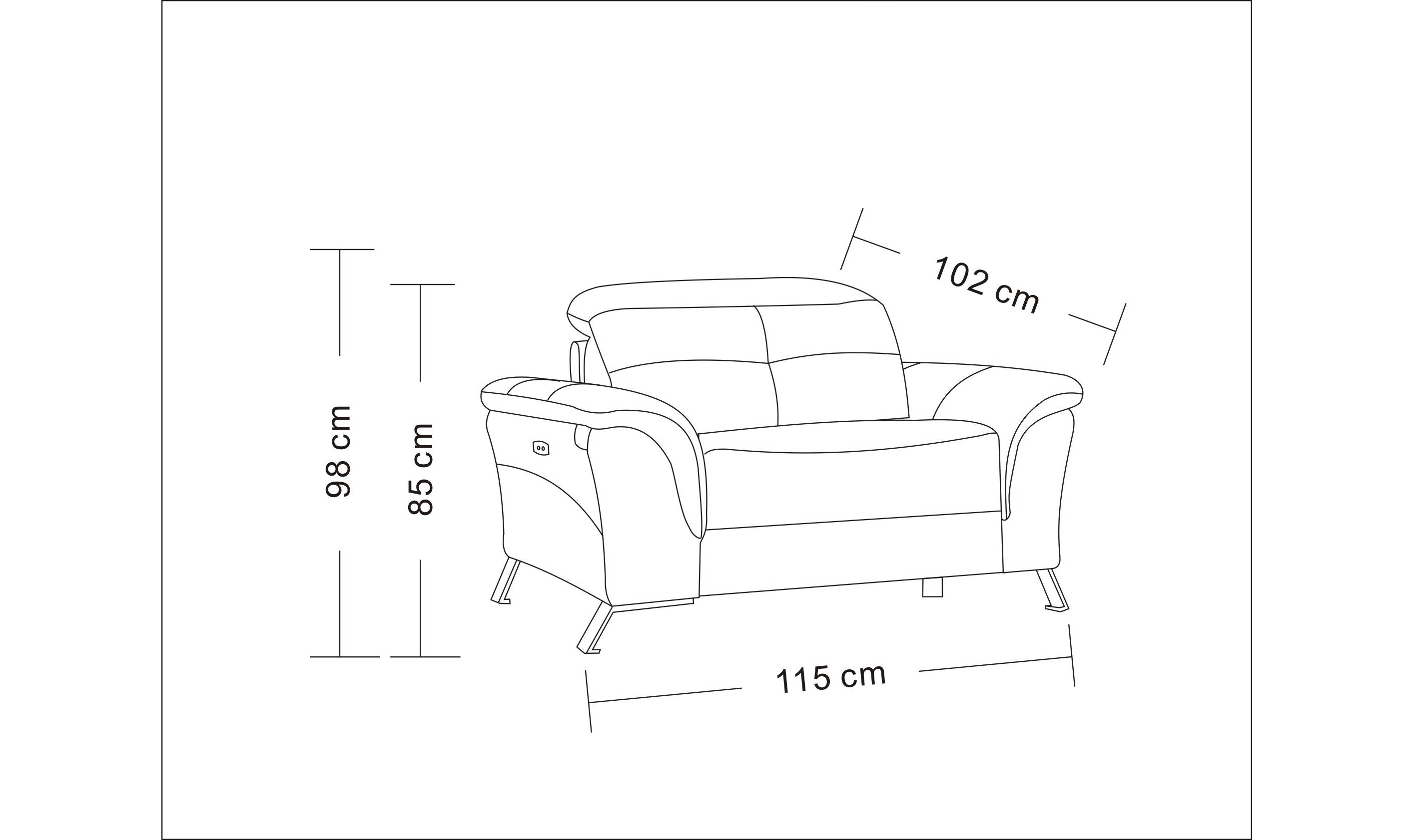 Alden Power-Reclining Chair-Recliner Chairs-Leahyco