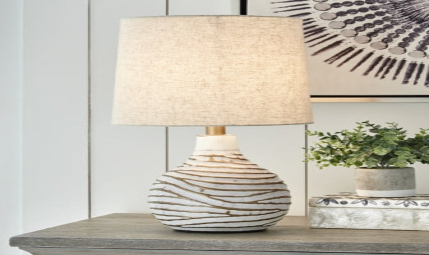 Aleela Table Lamp-Table Lamps-Leahyco