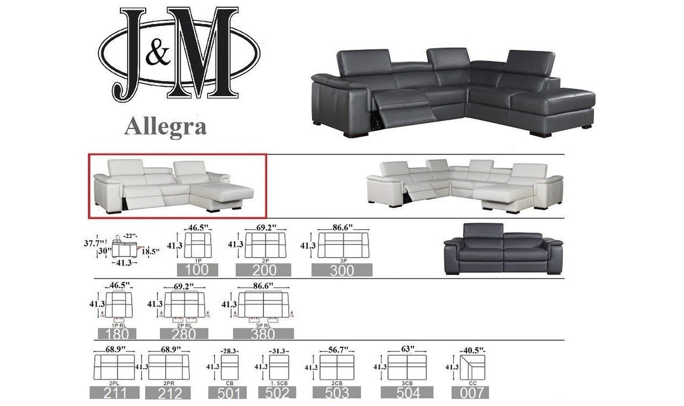 Allegra Sectional Sofa-Sectional Sofas-Leahyco