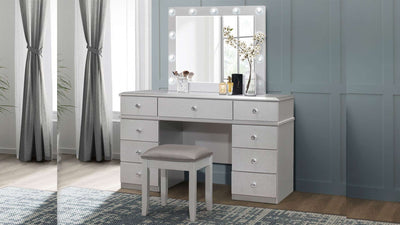 Amina Vanity Mirror-Mirrors-Leahyco