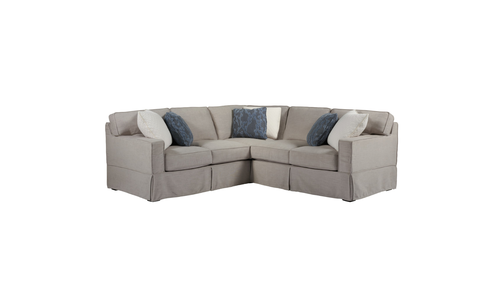 Angora 2 Piece Sectional-Sectional Sofas-Leahyco