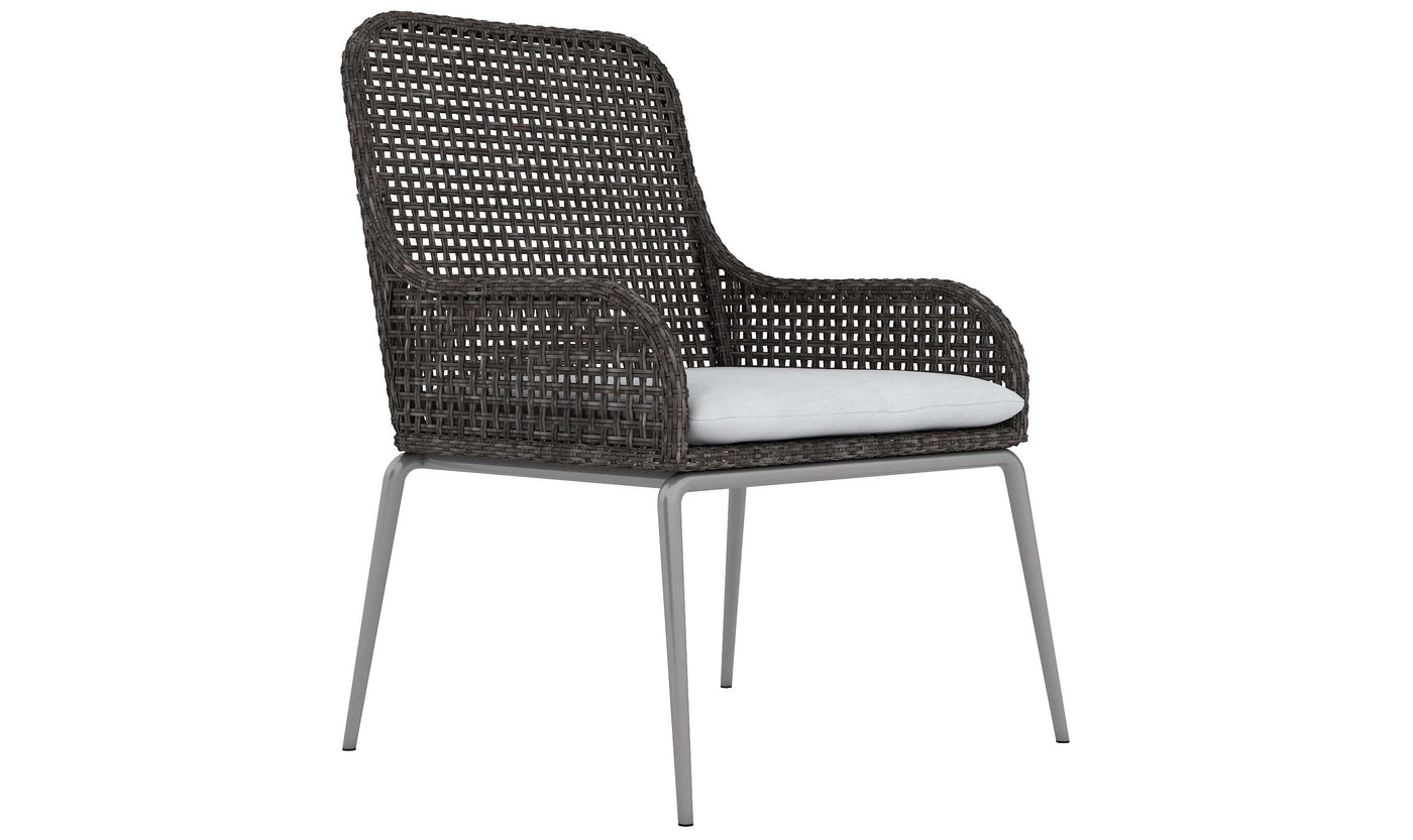 Antilles Wicker Arm Chair-Outdoor Chairs-Leahyco