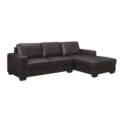 Aqa Black Sectional-Sectional Sofas-Leahyco