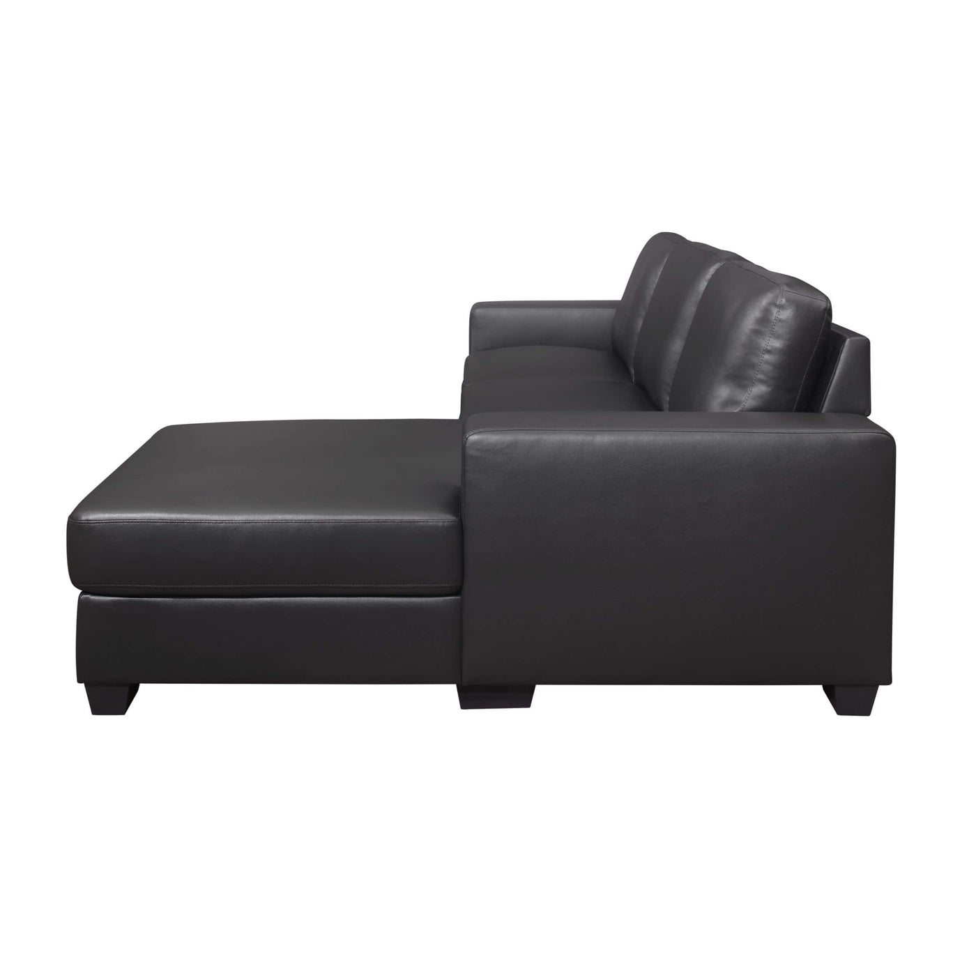 Aqa Black Sectional-Sectional Sofas-Leahyco