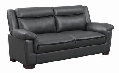 Arabella Faux Leather Upholstered Living Room Set