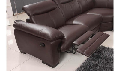 Arjun Sectional with Recliner-Sectional Sofas-Leahyco