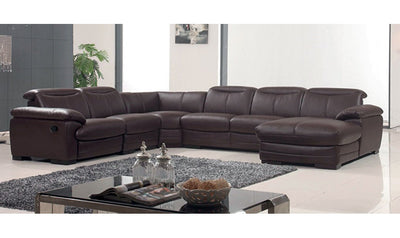 Arjun Sectional with Recliner-Sectional Sofas-Leahyco