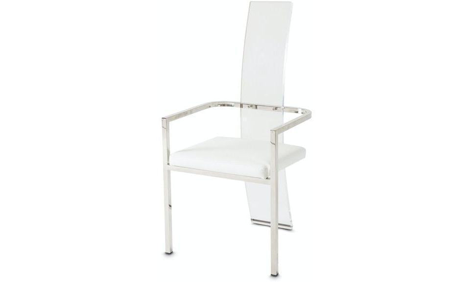 Arm Chair (Acrylic Back)-Chairs-Leahyco