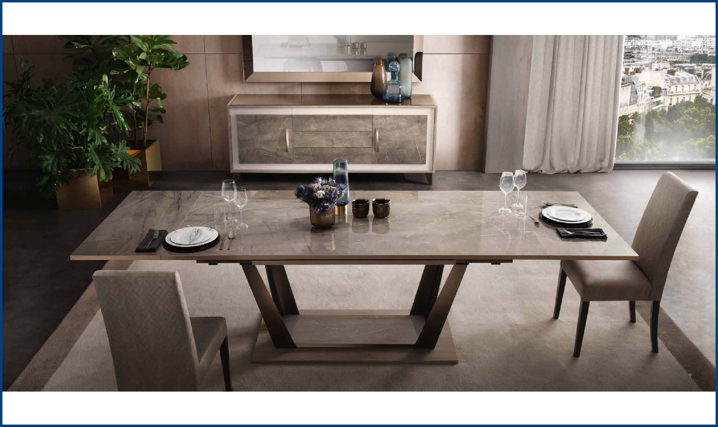 Casa Milano Dining Set by Casaclassic-Dining Sets-Leahyco