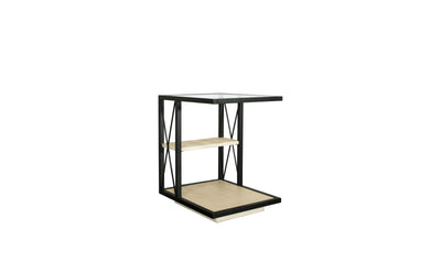 Asher Rectangle End Table-End Tables-Leahyco