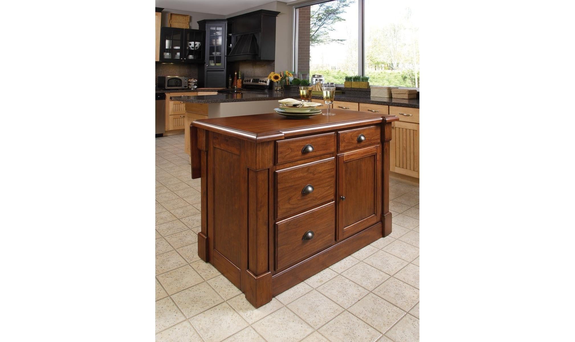 Aspen Kitchen Island 9 by homestyles-Cabinets-Leahyco