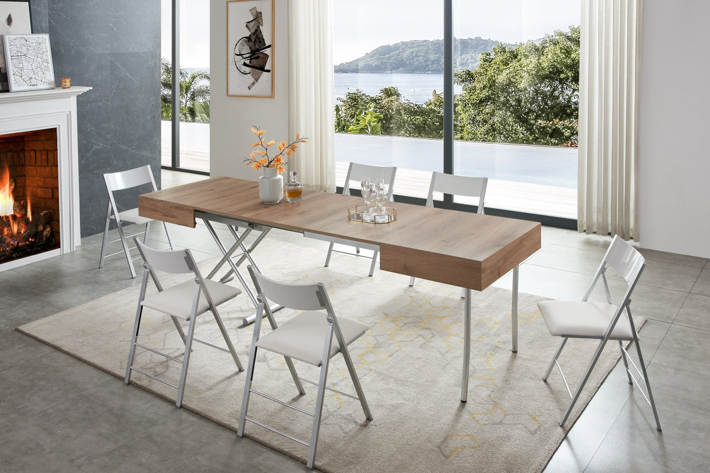 Astrea Table Transformer-Dining Tables-Leahyco