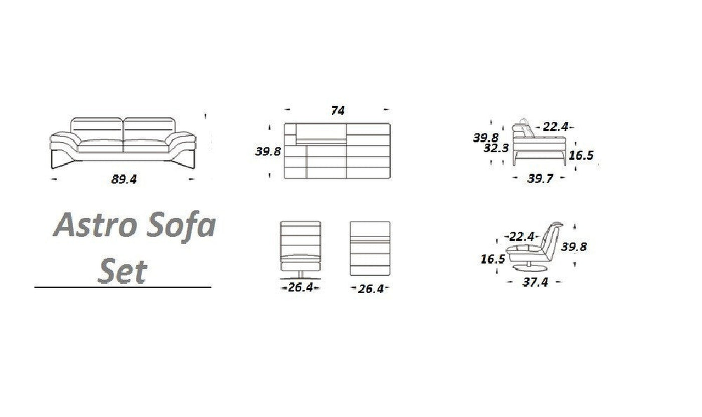 Astro Sofa-Sofas-Leahyco