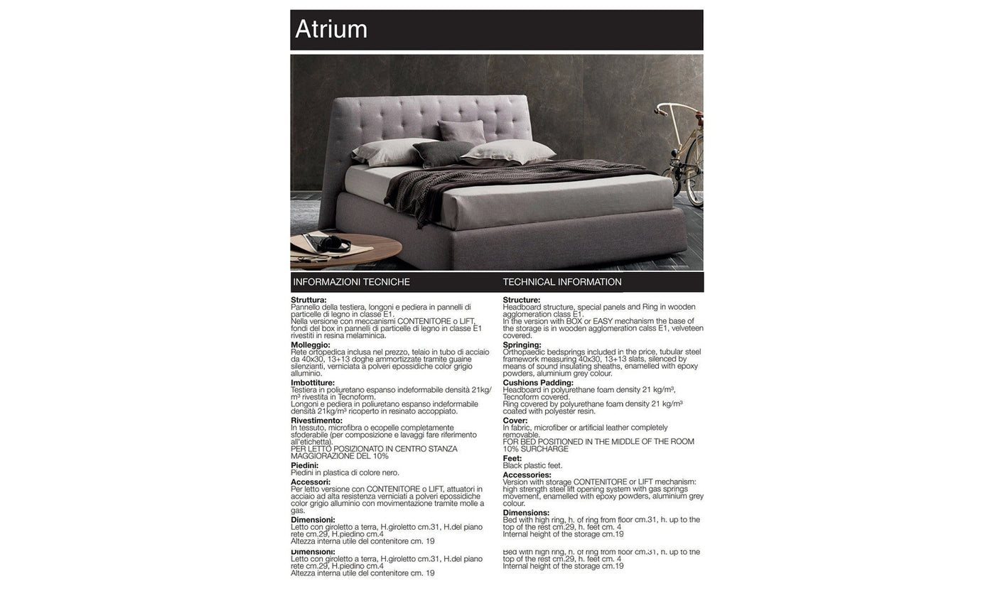 Atrium Storage Bed-Beds-Leahyco