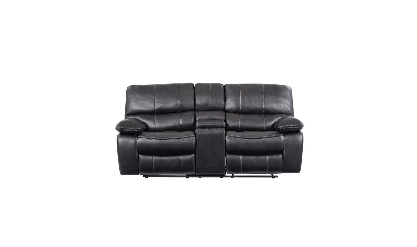 August Console Reclining Loveseat-Loveseats-Leahyco