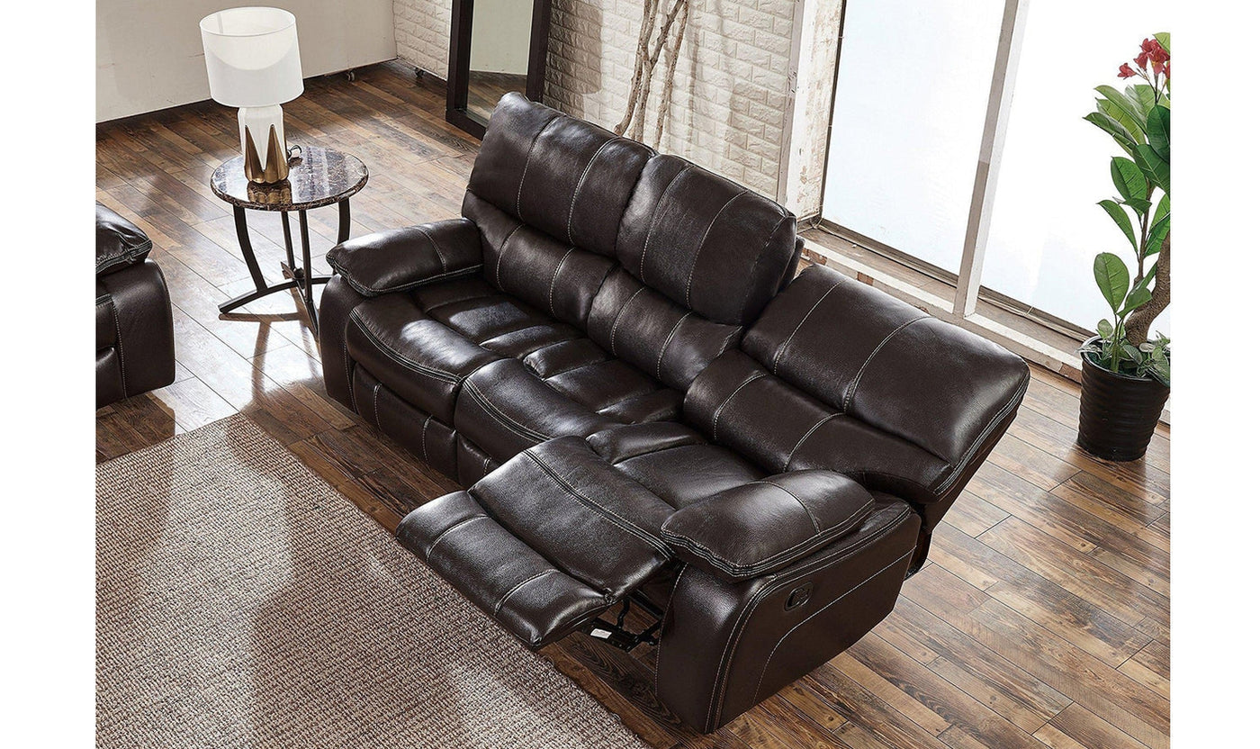 August Console Reclining Loveseat-Loveseats-Leahyco