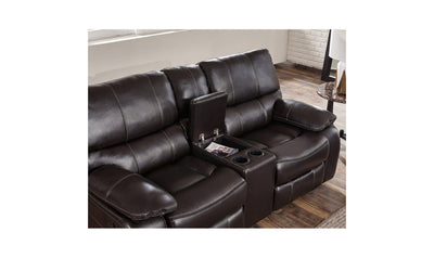 August Console Reclining Loveseat-Loveseats-Leahyco