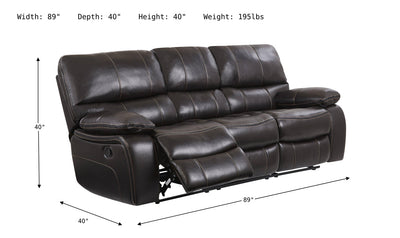 August Reclining Sofa-Sofas-Leahyco