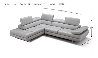 Aurora Sectional Sofa-Sectional Sofas-Leahyco