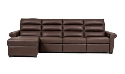 Austin 2 Piece Leather Sectional-Sectional Sofas-Leahyco