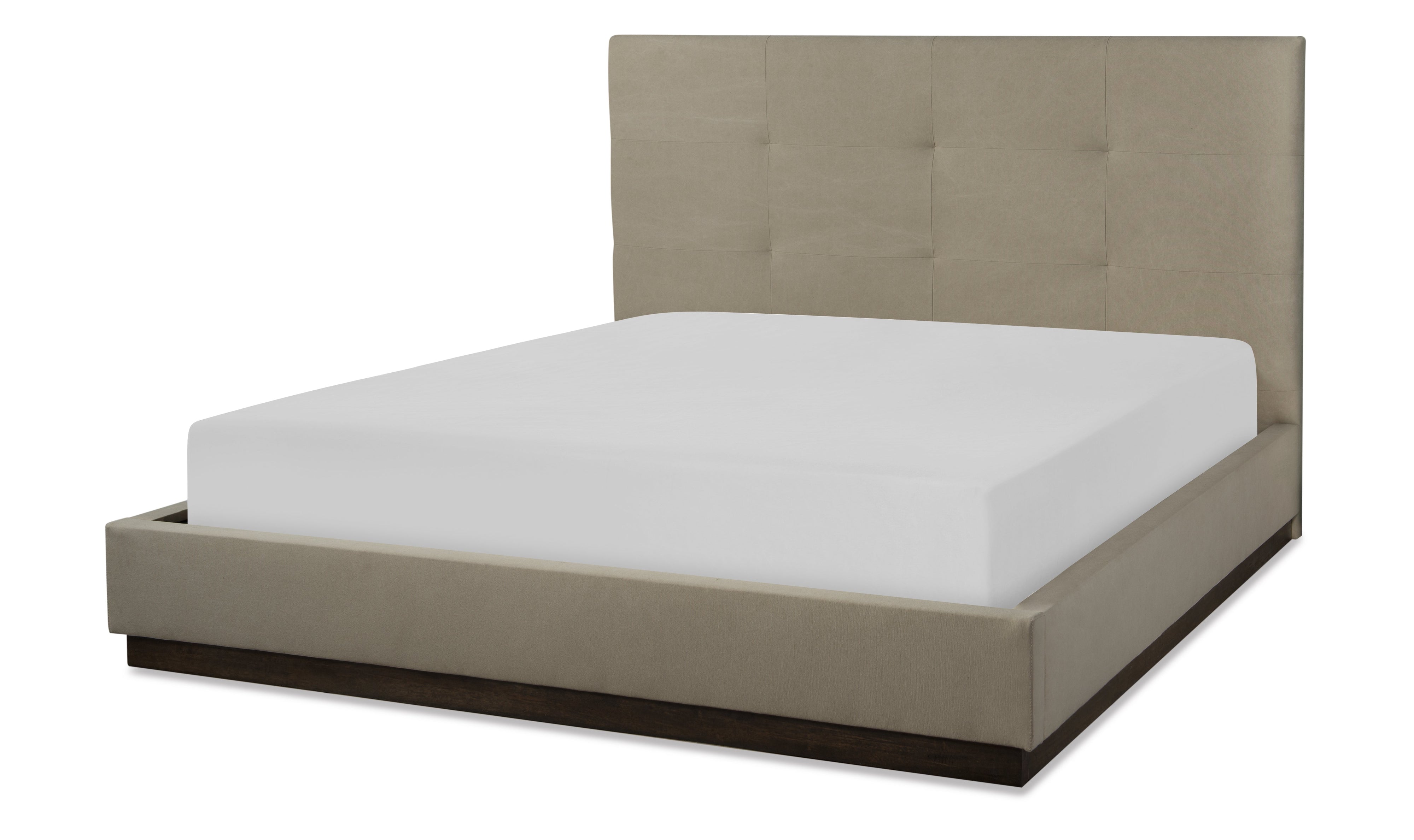 Austin Queen Complete Upholstered Bed-Beds-Leahyco