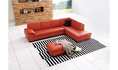 Ava Italian Leather Sectional Sofa-Sectional Sofas-Leahyco