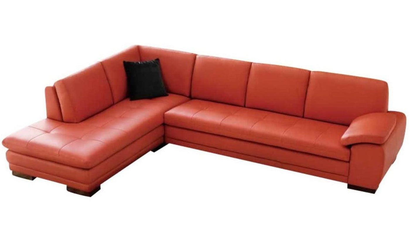 Ava Italian Leather Sectional Sofa-Sectional Sofas-Leahyco