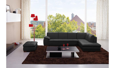 Ava Italian Leather Sectional Sofa-Sectional Sofas-Leahyco