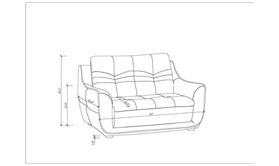 Avah Loveseat-Loveseats-Leahyco